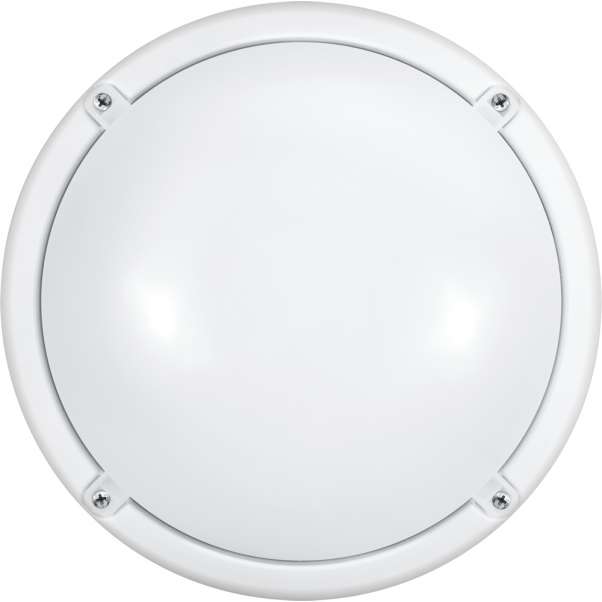 Светильник светодиодный 71 623 OBL-R1-12-4K-WH-IP65-LED-SNRV 12Вт 4000К IP65 (оптико-акустич. датчик) ОНЛАЙТ 71623