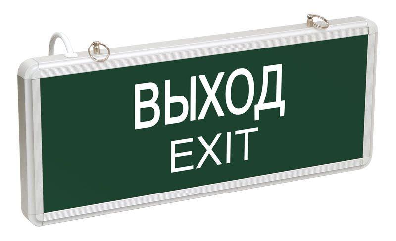 Светильник светодиодный ССА 1001 "ВЫХОД-EXIT" одностор. 3Вт IEK LSSA0-1001-003-K03