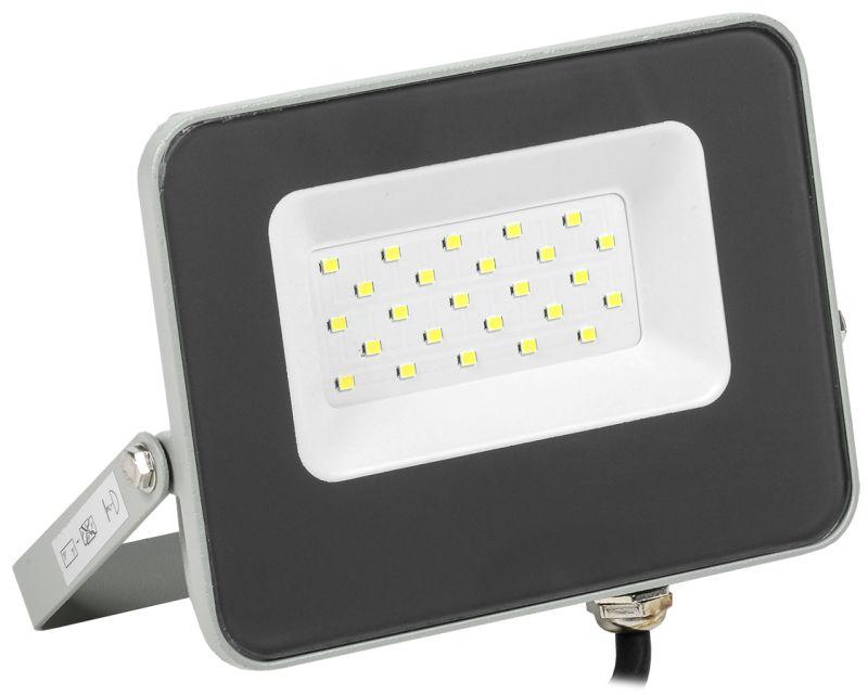 Прожектор СДО 07-20 LED 20Вт IP65 6500К сер. IEK LPDO701-20-K03