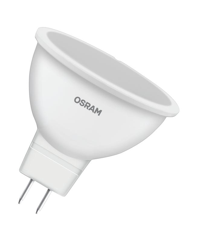 Лампа светодиодная LED Value LVMR1635 5SW/830 230В GU5.3 10х1 RU OSRAM 4058075582330